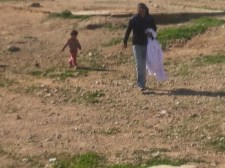 Bedouins on the run to meet the bus 2015-01-14 10.35.17